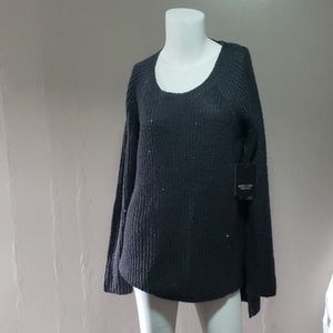 🆕️ Simply Vera VeraWang Charcoal Sweater NWT Sz S